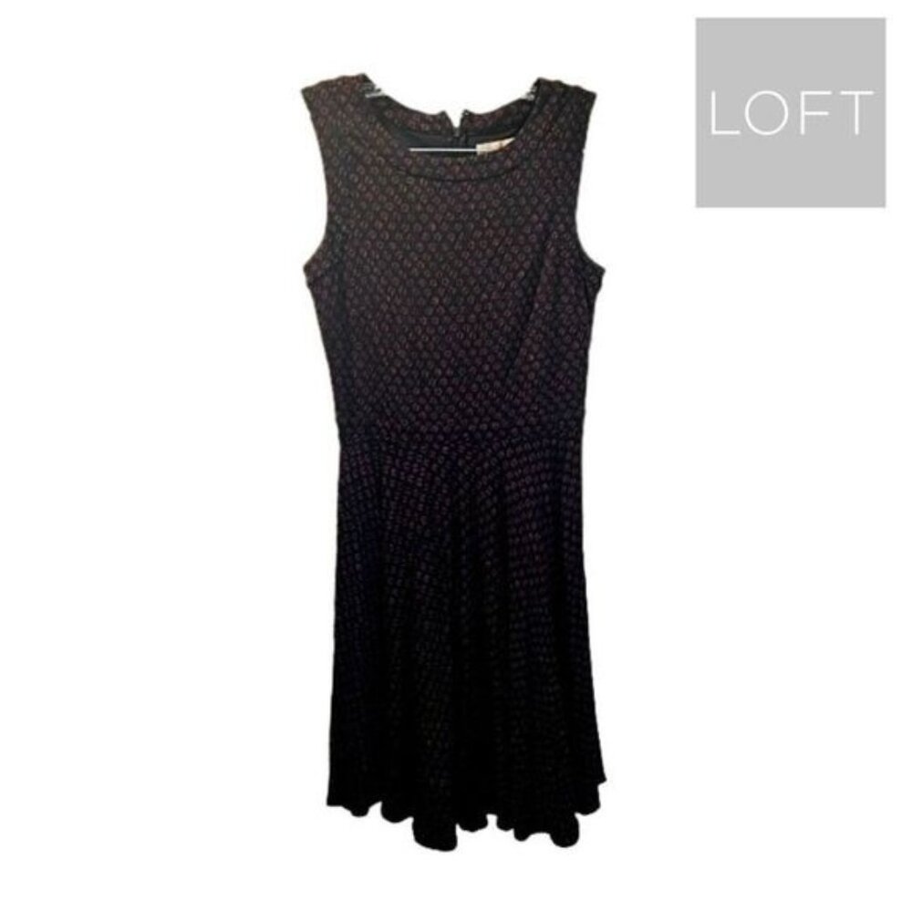 LOFT‎ Women's Tank Swing Dress Sleeveless Summer Dress